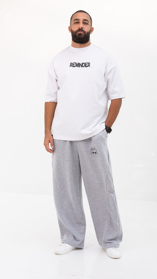 Light Grey Winter Sweatpants