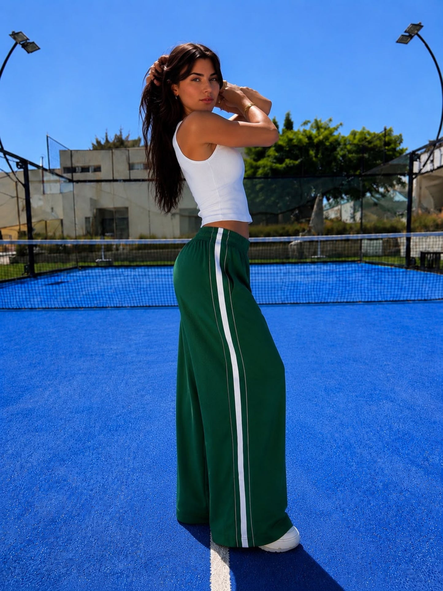 Green Baggy Pants