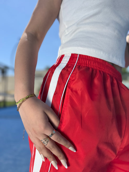 Red Baggy Pants