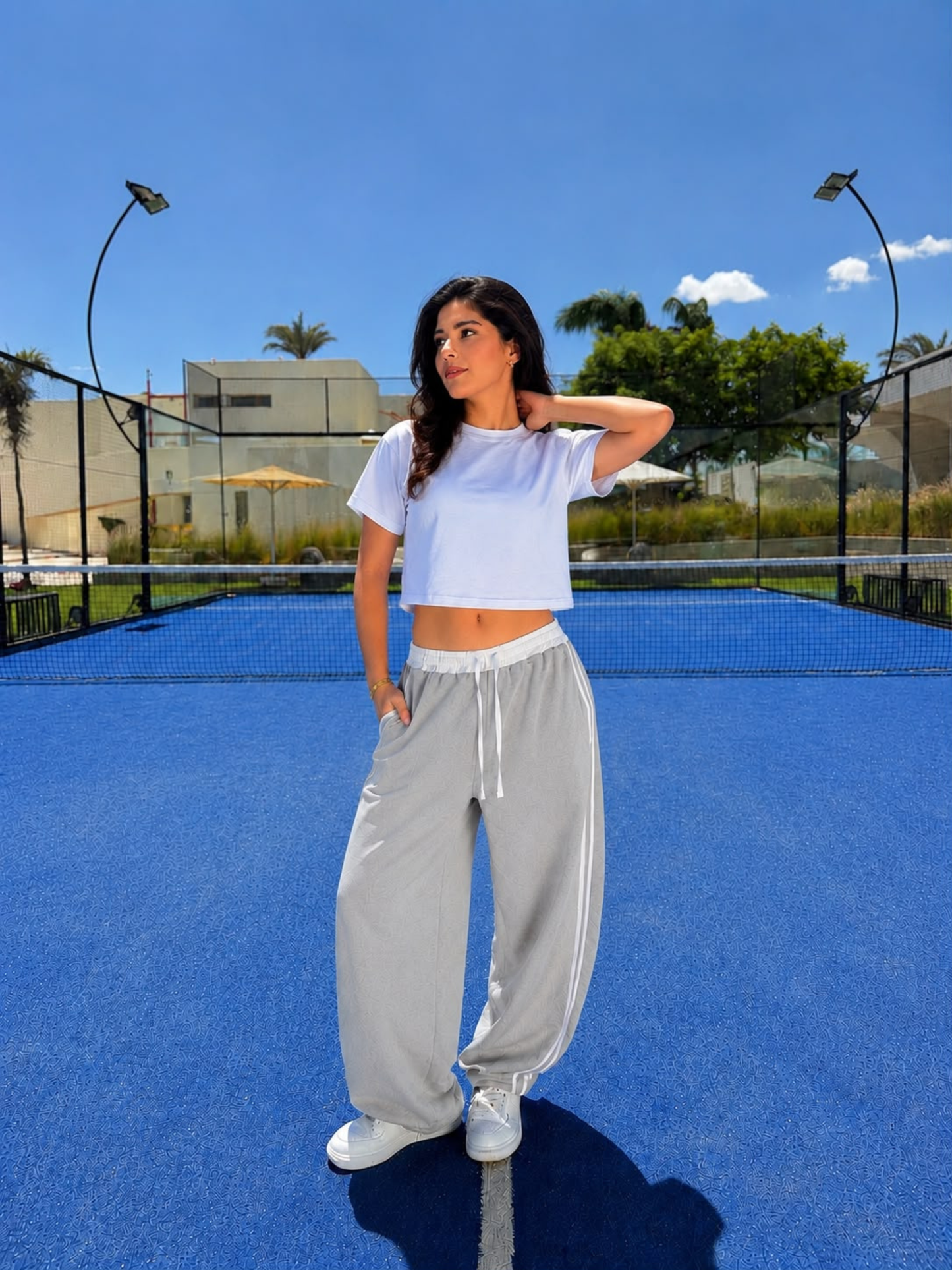 Light Grey Balloon Pants