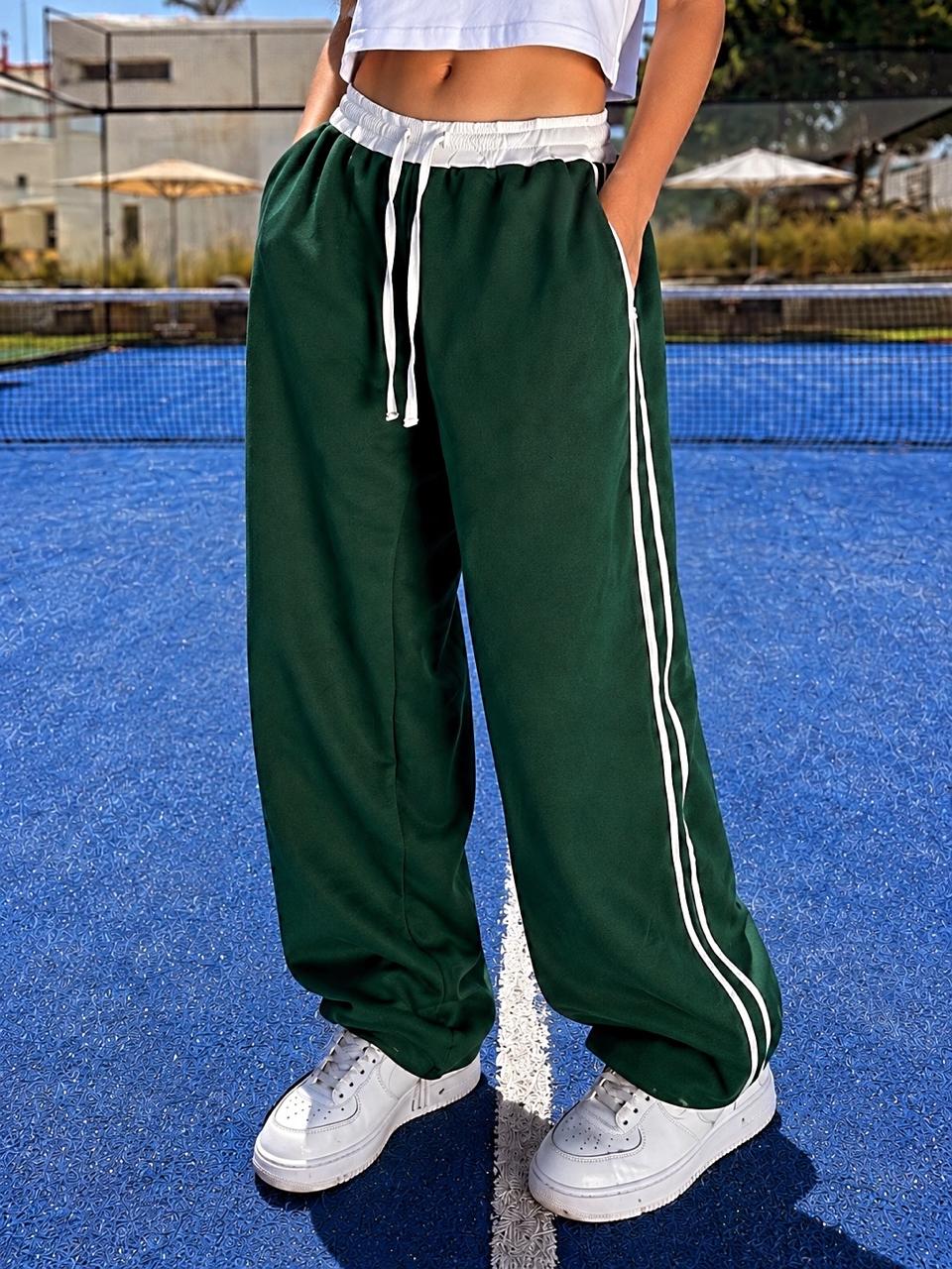 Green Balloon Pants