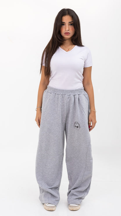 Light Grey Winter Sweatpants