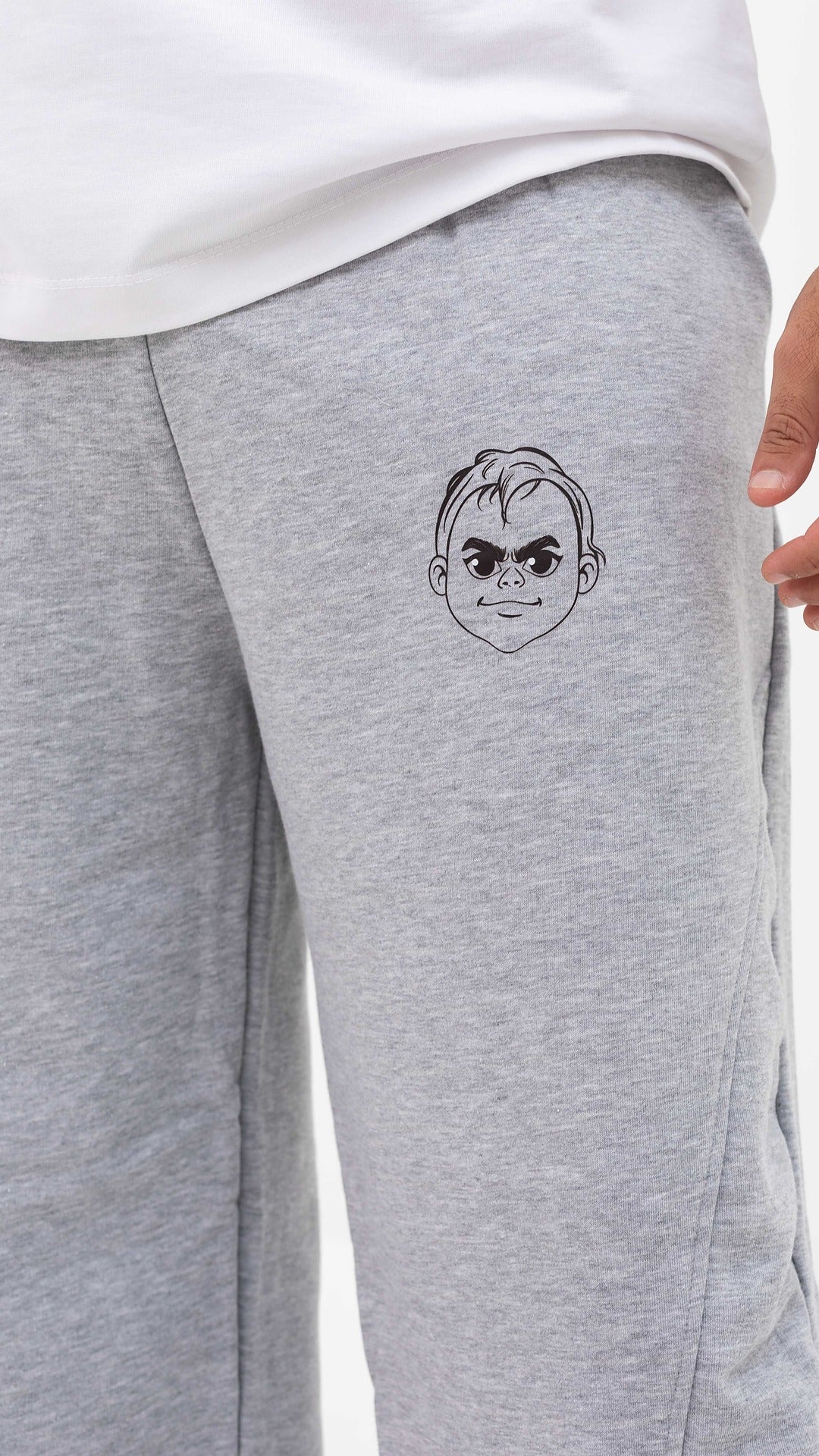 Light Grey Winter Sweatpants