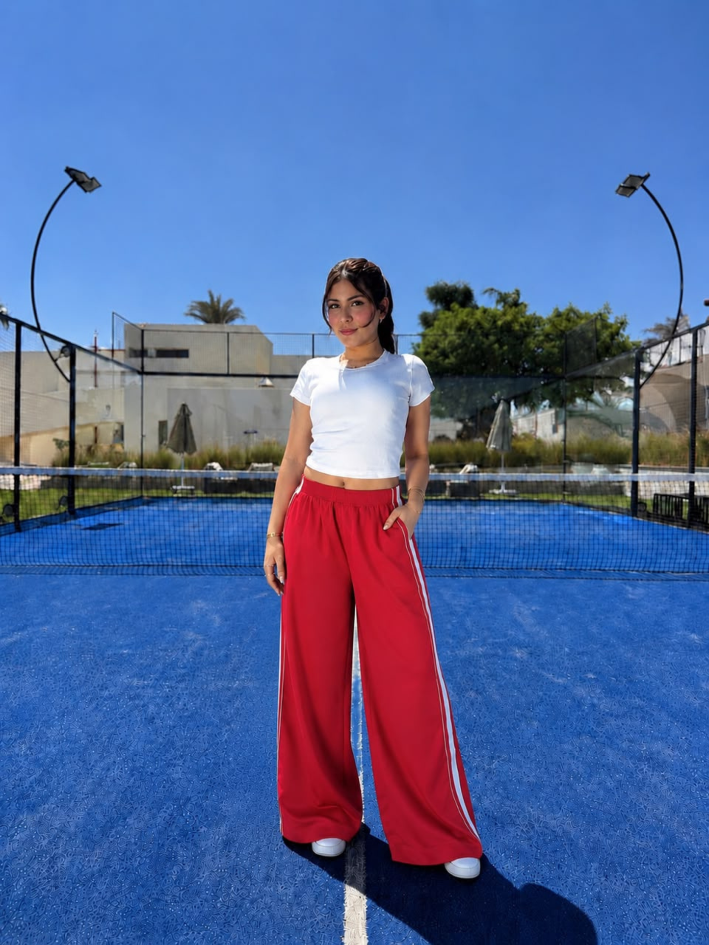 Red Baggy Pants