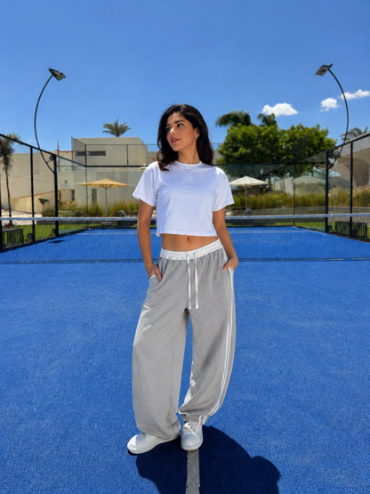 Light Grey Balloon Pants