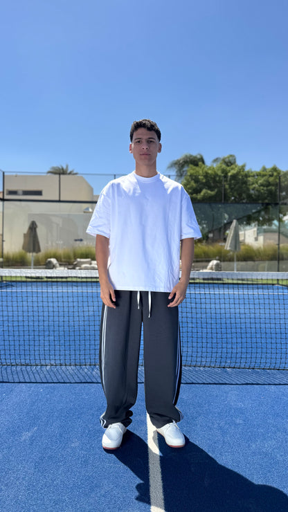 Dark Grey Balloon Pants
