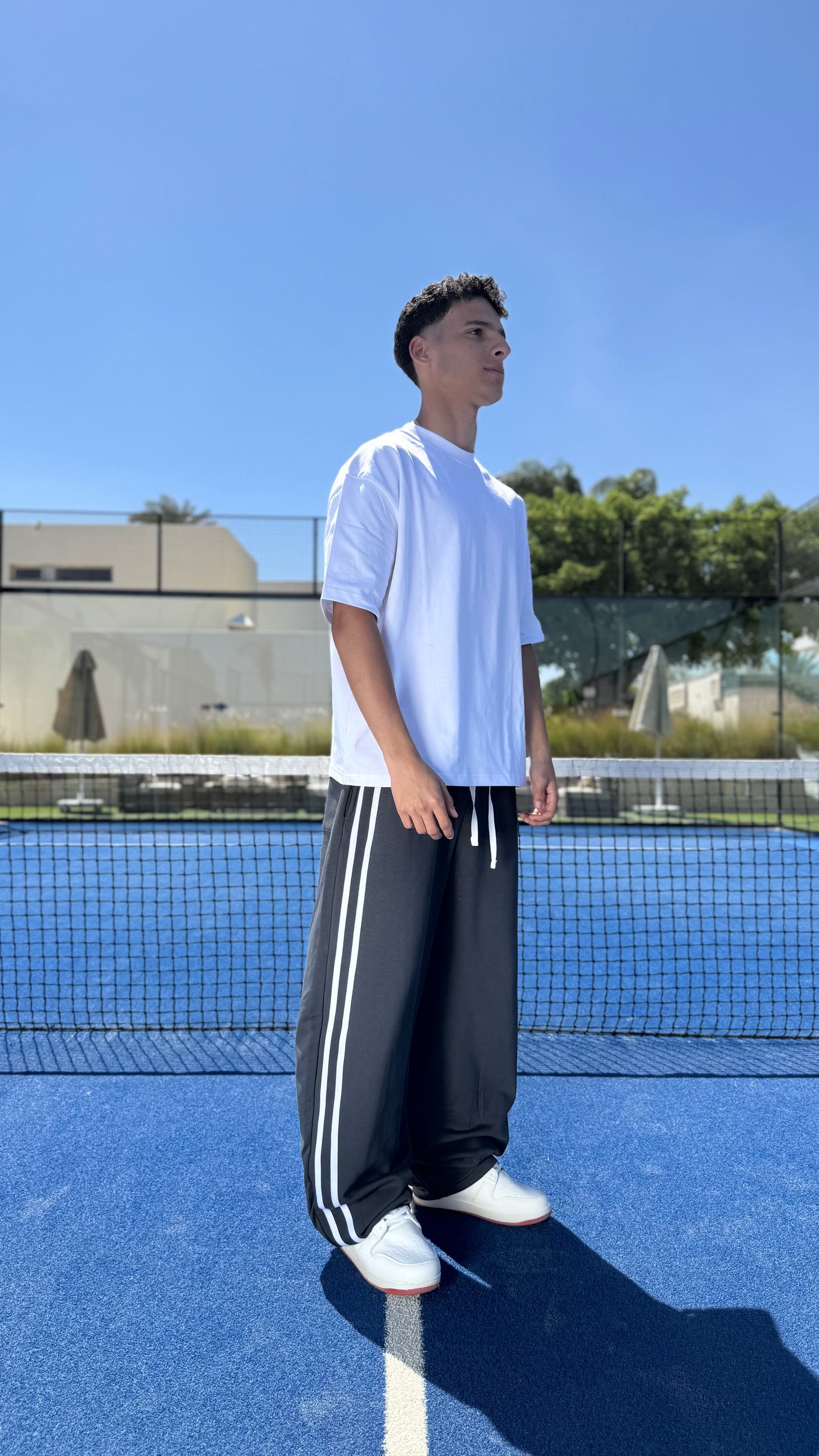 Dark Grey Balloon Pants
