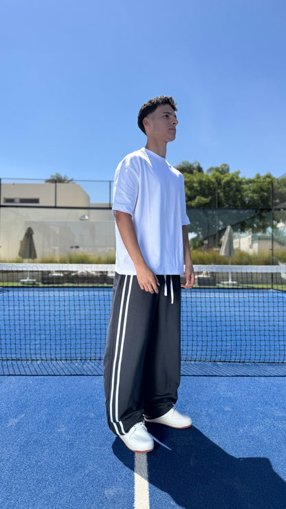 Dark Grey Balloon Pants