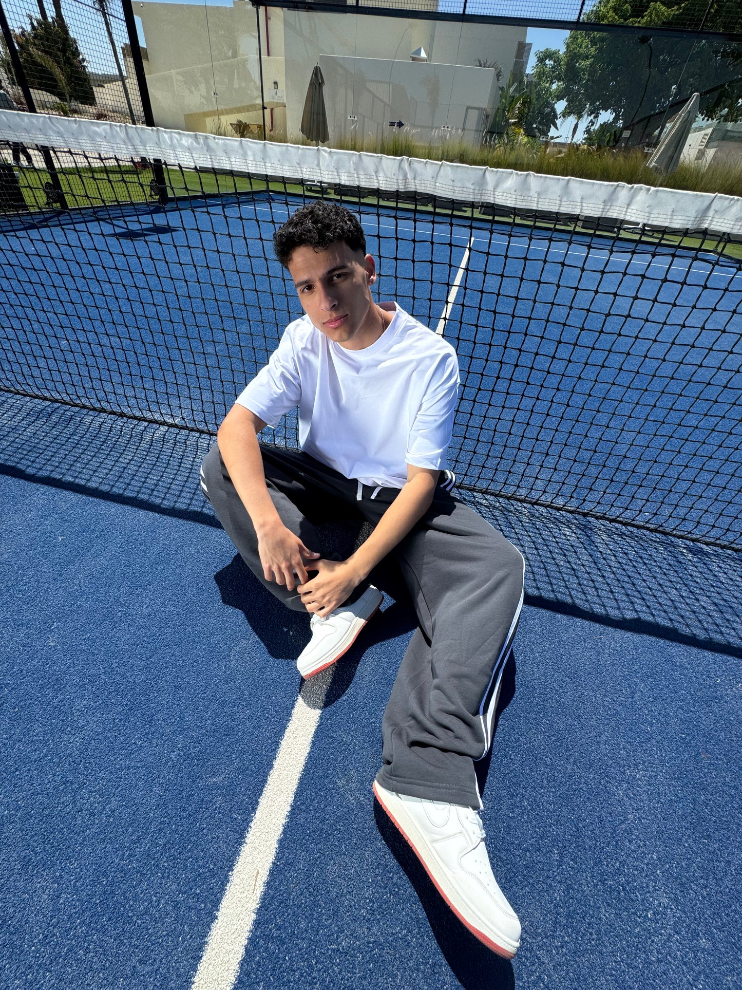 Dark Grey Balloon Pants
