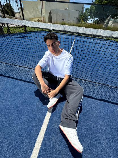Dark Grey Balloon Pants