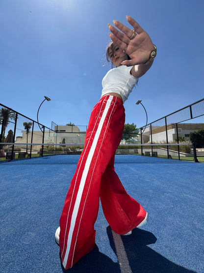 Red Baggy Pants