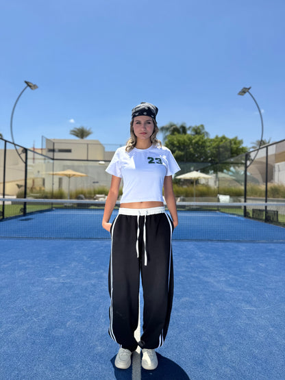 White "23" Tee