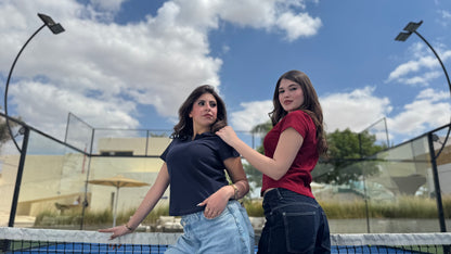 Burgundy Polo Tee