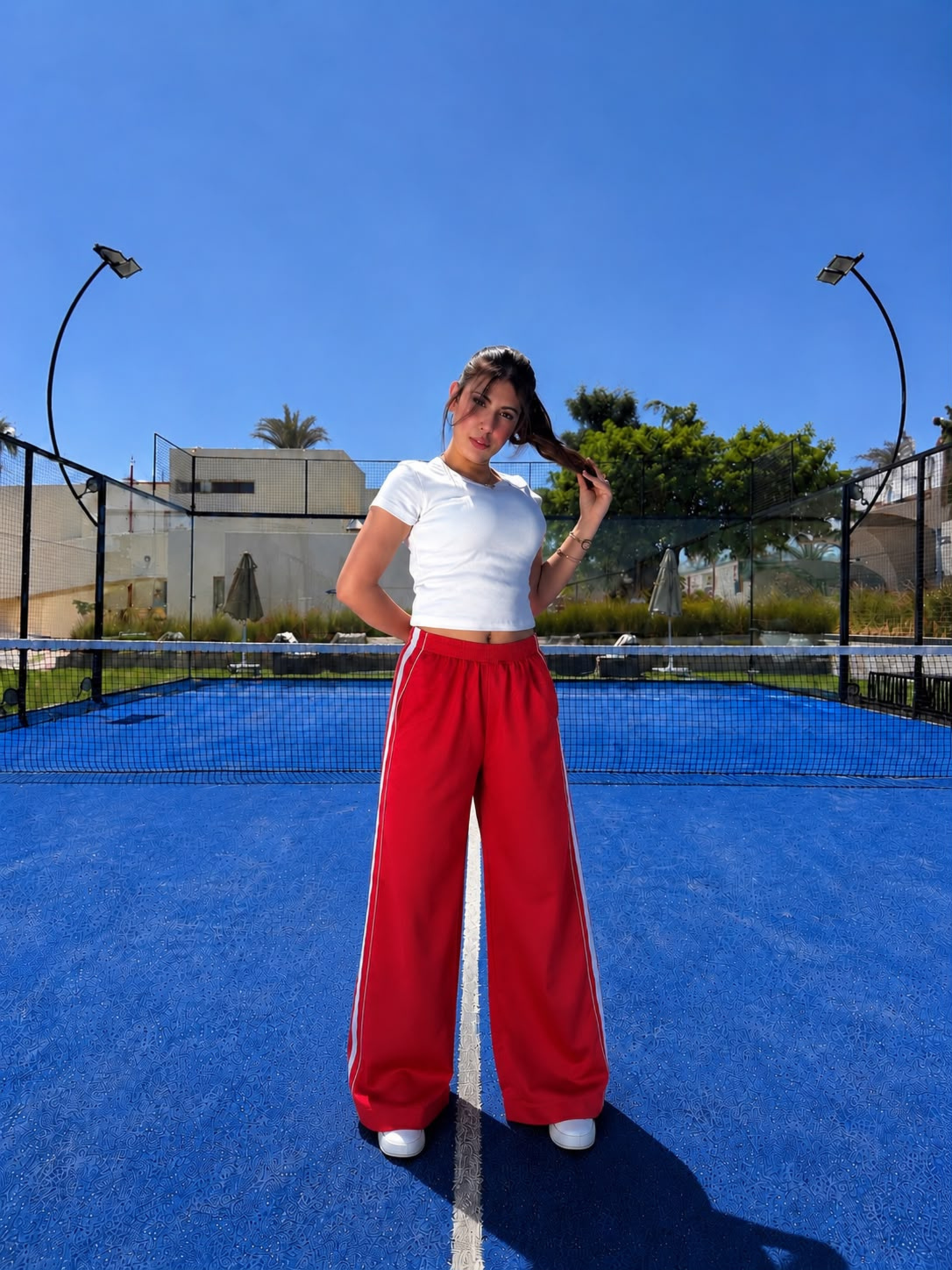 Red Baggy Pants