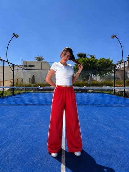 Red Baggy Pants