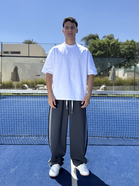 Dark Grey Balloon Pants