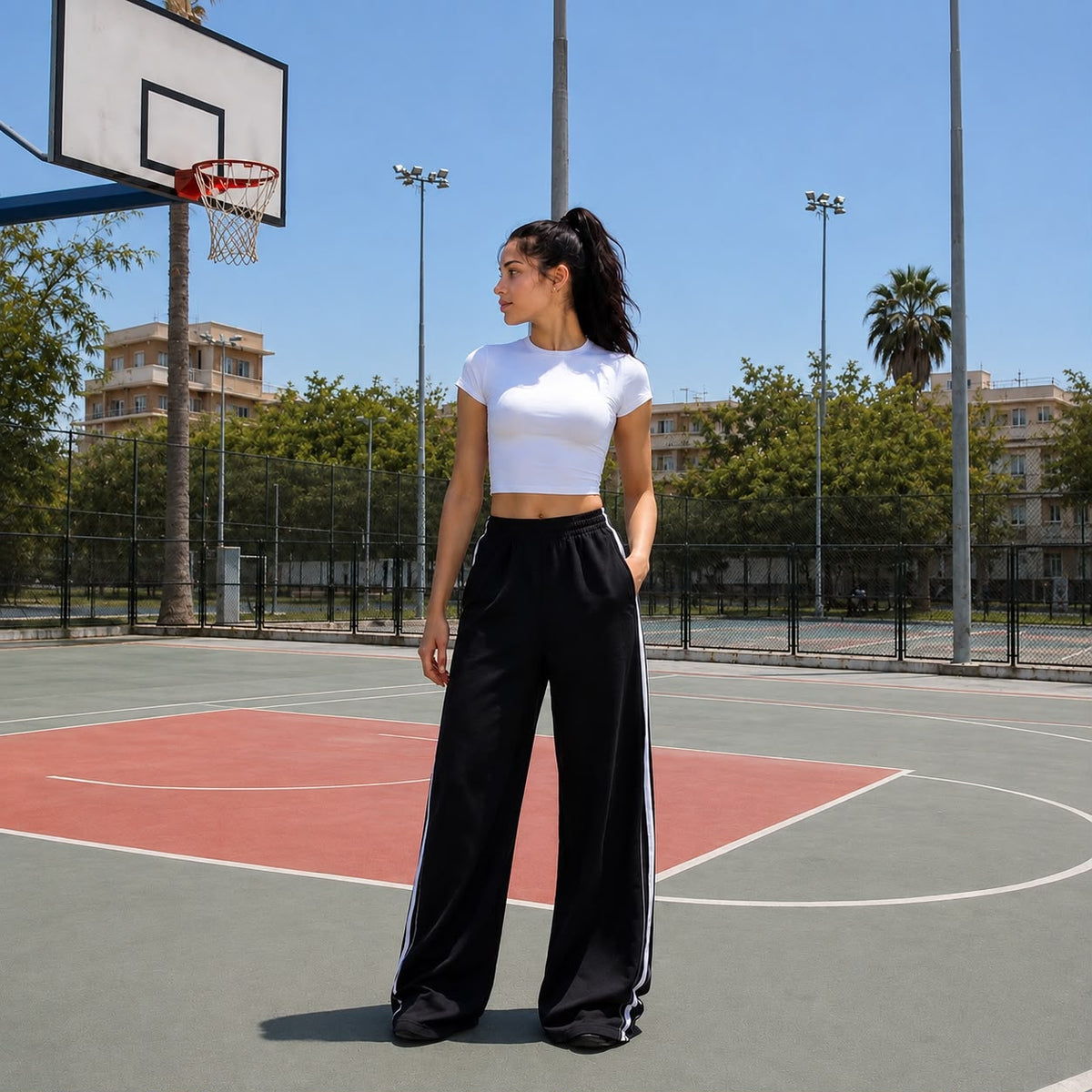 Black Baggy Pants